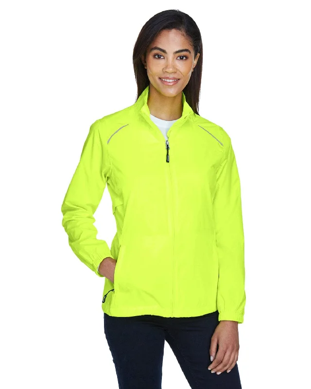 Core 365 Motivate Ladies Unlined Lightweight Jacket | Safety Yellow Women's fall jackets