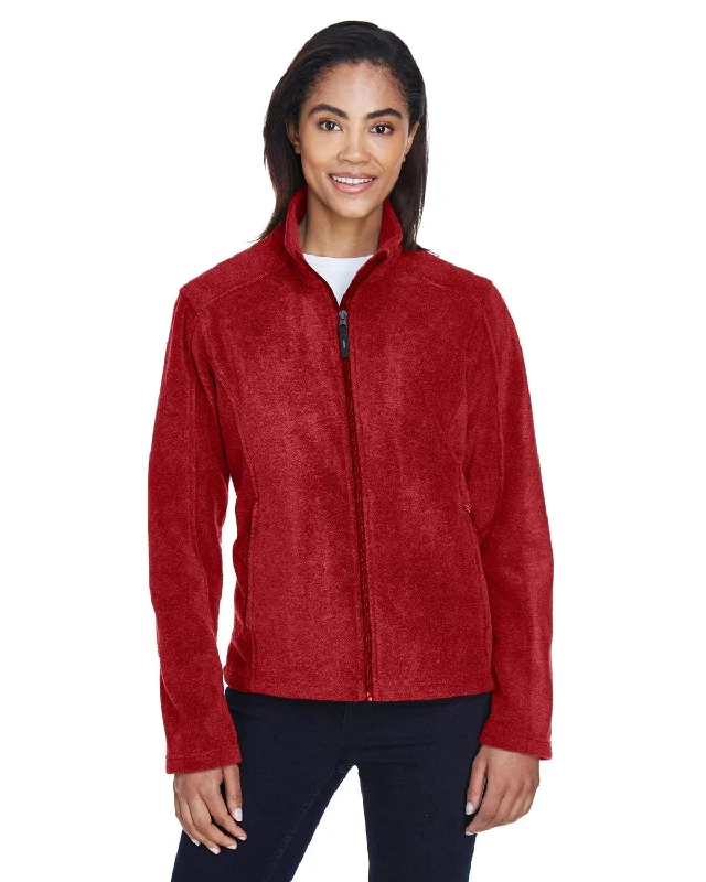 Core 365 Journey Ladies Fleece Jacket | Classic Red Women's business casual jackets