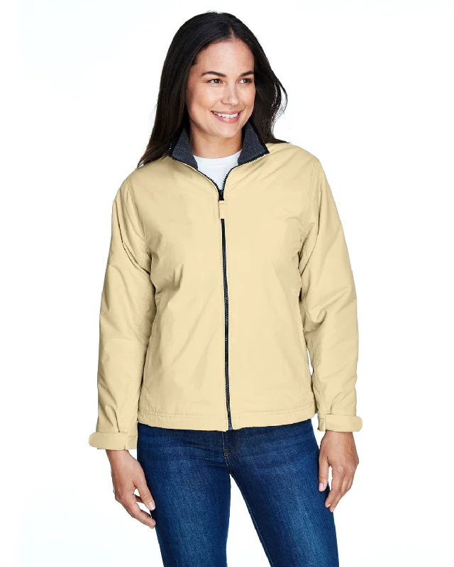 Devon & Jones Ladies Three-Season Jacket | Stone Women's Gucci jackets