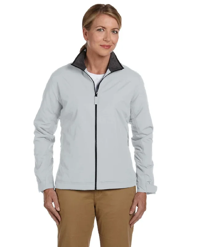 Devon & Jones Ladies Three-Season Jacket | Platinum Women's eco-friendly jackets