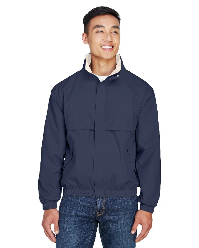 Devon & Jones Clubhouse Jacket | Navy/ Khaki Women's Nike jackets