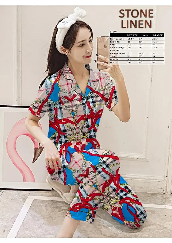 Stylish Cotton Night Dress For For Women Satin pajama sets