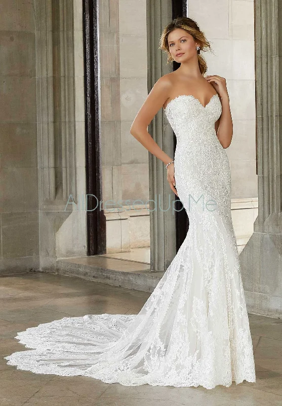 Morilee - Serena - 2143 - Cheron's Bridal, Wedding Gown Silk Bridal Dress