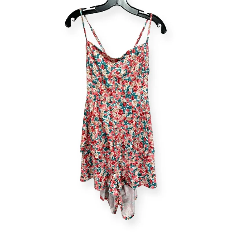 Floral Print Romper Shein, Size 3x Forever 21 floral dresses