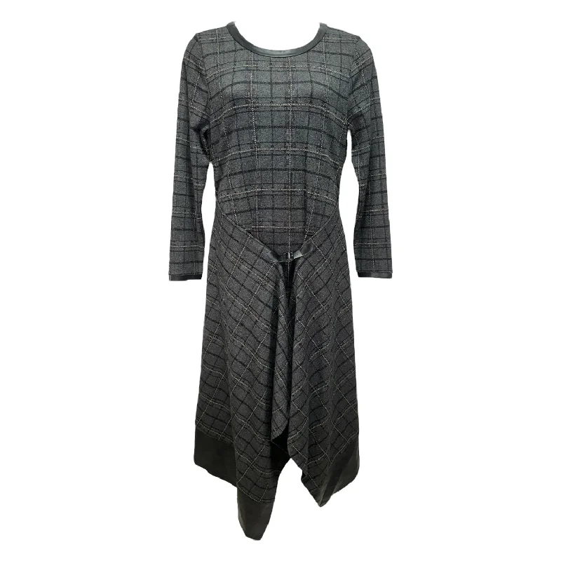 Lalouette Tartan Plaid Dress By Soft Surroundings In Plaid Pattern, Size: L Date night floral dresses