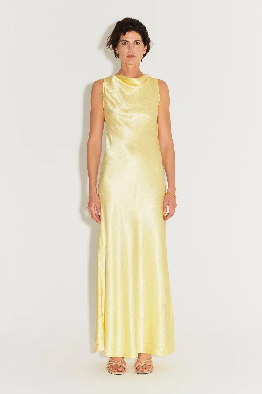 Emmery Dress Lemon High-low unclassified dresses