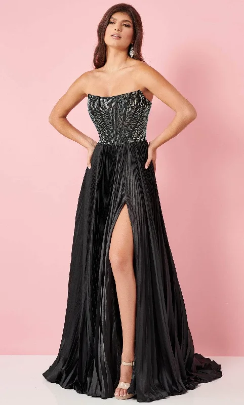 Rachel Allan 70323 - Strapless Gown Short unclassified dresses