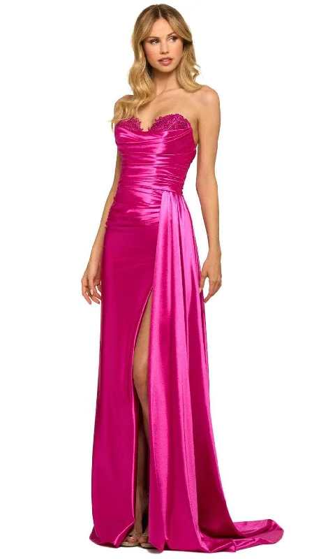 Sherri Hill 55230 - Ruched Sweetheart Evening Gown Everyday wear unclassified dresses