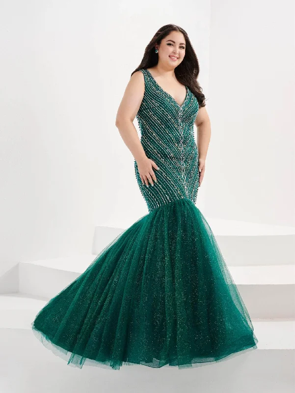 Tiffany Designs - 16045 Embellished Sleeveless Prom Dresses High-low unclassified dresses