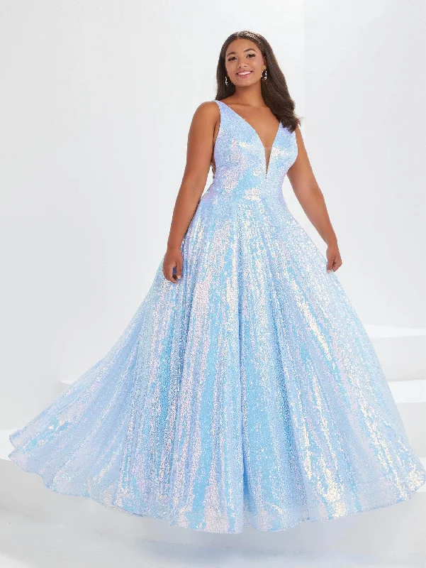 Tiffany Designs - 16046 Embellished Sleeveless Prom Dresses Off-shoulder unclassified dresses