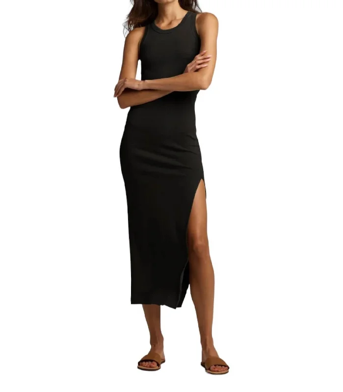 Dylan Knit Maxi Dress In Black Stylish Maxi Skirt